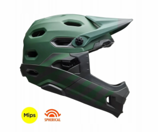 Bell Integrální helma SUPER DH MIPS SPHERICAL matně zelen...