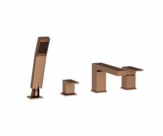 Valvex Vanová stojánková baterie se 4 otvory s příslušens...