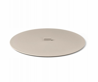 Uniprodo COPERCHIO Víko na misku prům. 30 cm šedobéžová