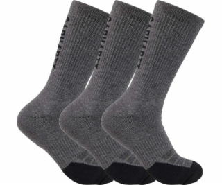 Carhartt Ponožky Carhartt Force Midweight Logo Crew Carbon