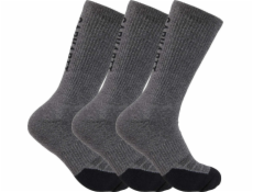 Carhartt Ponožky Carhartt Force Midweight Logo Crew Carbon