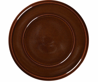 Eurofirany KÁMEN Plochá deska prům. 28 cm jantarová