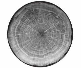 MPLCo Hluboký talíř Woodart šedý 26 cm