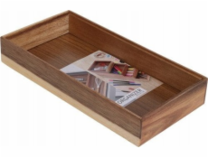 Excellent Houseware Dřevěný organizér na stůl HEDO do zásuvky, 30 x 15 x 5 cm
