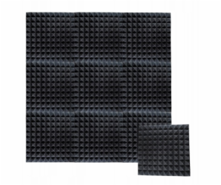 Bitmat Sada 10 akustických panelů DNA AM2 BK, černé