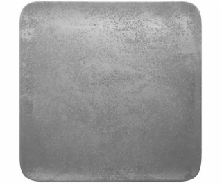 Kesper Čtvercový talíř 33 cm Břidlice