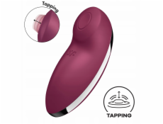 NoName SATISFYER_Klepněte a Tlakový stimulátor klitorisu Climax 2 červený
