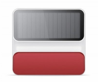 Techly Bezdrátová venkovní siréna se solárním panelem