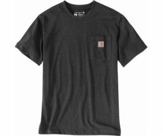 Carhartt Tričko Carhartt Heavyweight Pocket Carbon