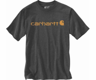 Carhartt Tričko Carhartt Heavyweight Core Logo Carbon