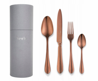 Verlo Sada 24 měděných náušnic DESTELLO s trubičkou