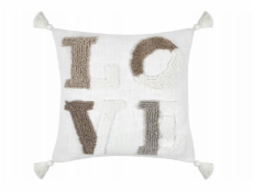 Bertoni-arco Dekorativní polštář s odnímatelným potahem, JOANNY, 45 x 45 cm