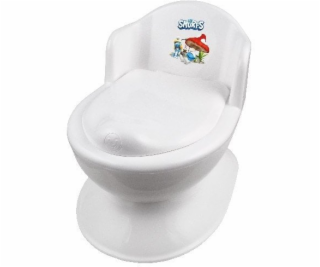 Media Rodzina Dětský záchod Media Family Šmoulové bílý