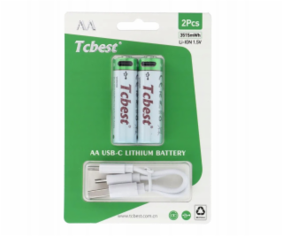 Tracer Dobíjecí baterie TCBEST R6 (AA) 950 mAh se zásuvko...