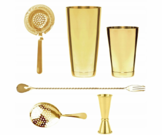 Springos Barmanská sada zlatá