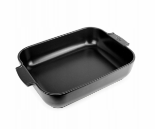 Peugeot APPOLIA Obdélníková mísa 40 cm Saténově černá