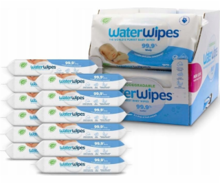 WaterWipes Dětské ubrousky WaterWipes BIO 12 x 60 kusů
