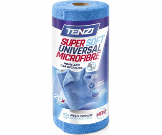 Tenzi A?Utěrky z mikrovlákna 35*35 cm v roli, modré 20 ks
