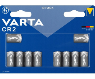 Varta Lithiová válcová baterie CR2 3V, CR15H270 (10 kusů)