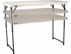 Lifetime Skládací stůl bílý (4428)