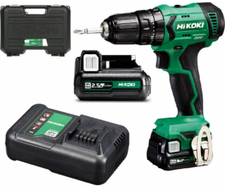 Hikoki DV12DA WFZ Akumulátorová vrtačka 12 V, 2 x 2,5 Ah ...