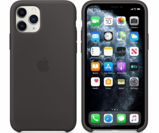 Apple Silikonový kryt iPhone 11 Pro, černý