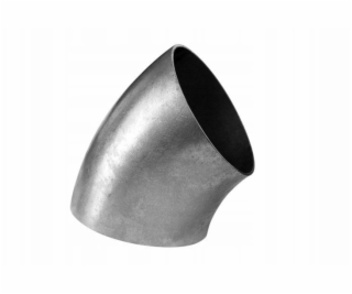 Poujoulat Nerezové koleno 45 stupňů o tloušťce 89 mm, 1,5 mm