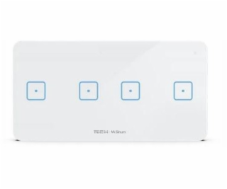 TECH Sterowniki Drátový čtyřpólový vypínač černý WSS-22M ...