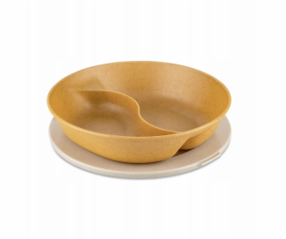 Koziol Samostatný talíř s přihrádkou a víkem, 1,5 l, KOZIOL