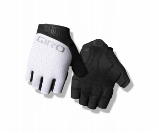 Giro Pánské rukavice BRAVO II GEL krátké prsty bílé vel. ...