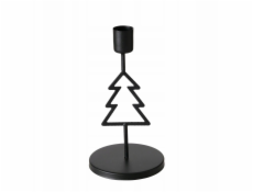 Home Styling Collection Kovový svícen na jednu svíčku NORGA, výška 17 cm