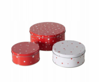 Boltze Sada tří úložných dóz STERNY, O 13,5–20 cm