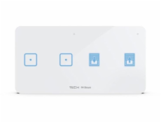 TECH Sterowniki Bezdrátový dvoupólový spínač světel a rolet bílý WSZ-22P Tech Controllers