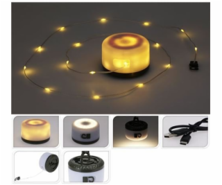 Home Styling Collection Světelný girlanda v rolích, 10 m