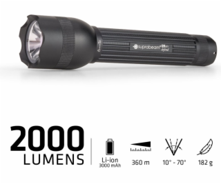 suprabeam Svítilna Q5xrs Defend s lithium-iontovým světel...