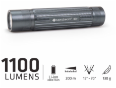 ExtraLink Svítilna Suprabeam Q3r 1100lm LiIon USB C