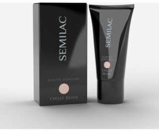 Semilac Elastic akrylový gel na nehty Double Flex - chlad...