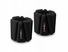 HMS SNK01 ČERNÁ SILIKONOVÁ ZÁVAŽÍ NA CVIČENÍ KOTNÍKŮ A ZÁPĚSTÍ