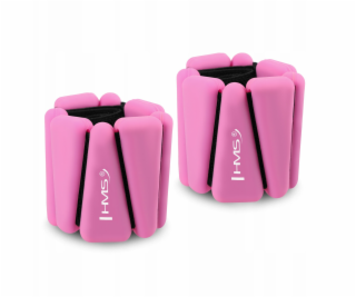 HMS SNK01 RŮŽOVÁ SILIKONOVÁ ZÁVAŽÍ NA CVIČENÍ KOTNÍKŮ A Z...