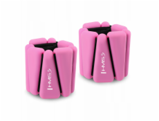 HMS SNK01 RŮŽOVÁ SILIKONOVÁ ZÁVAŽÍ NA CVIČENÍ KOTNÍKŮ A ZÁPĚSTÍ