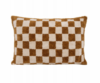 Atmosphera Prošívaný polštář s kostkovaným vzorem 38 x 58 cm