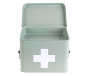 Tzmo Kovová lékárnička, dárek, 21,5 x 15,5 x 16 cm
