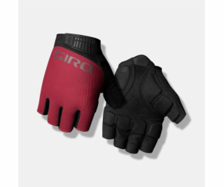 Giro Pánské rukavice BRAVO II GEL krátké prsty ox červené...