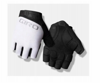 Giro Pánské rukavice BRAVO II GEL krátké prsty bílé vel. ...