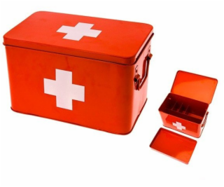 Tzmo Kovová lékárnička, dárek, 31,5 x 19 x 21 cm