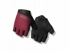 Giro Pánské rukavice BRAVO II GEL krátké prsty ox červené vel. L (obvod ruky 229-248 mm / délka ruky 189-199 mm) (NOVINKA 2025)