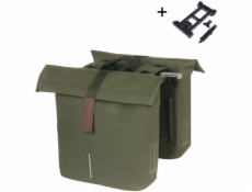 Basil DVOJITÁ BRASIL CITY MIK 28-32L, systém MIK (připraveno k použití), mechově zelená (NOVINKA 2025)