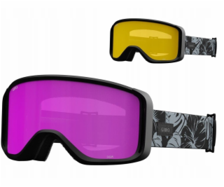 Giro Zimní brýle SAGEN ČERNĚ-ŠEDÉ BOTANICAL LX (JANTAROVĚ...