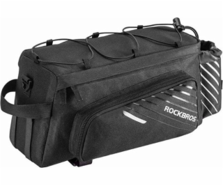 RockBros Brašna na nosič kol s kapsami a odrazkami - černá