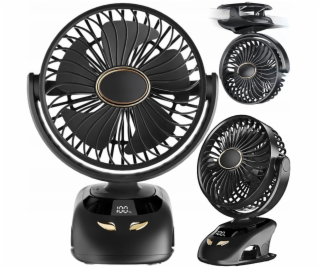 4kom.pl STOLNÍ VENTILÁTOR Q26A2 S KLIPOU A ZÁKLADNOU